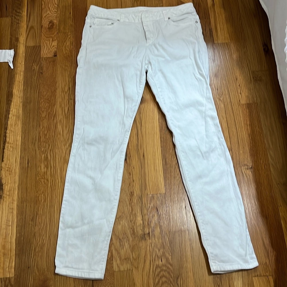 Michael Kors white jeans size 8